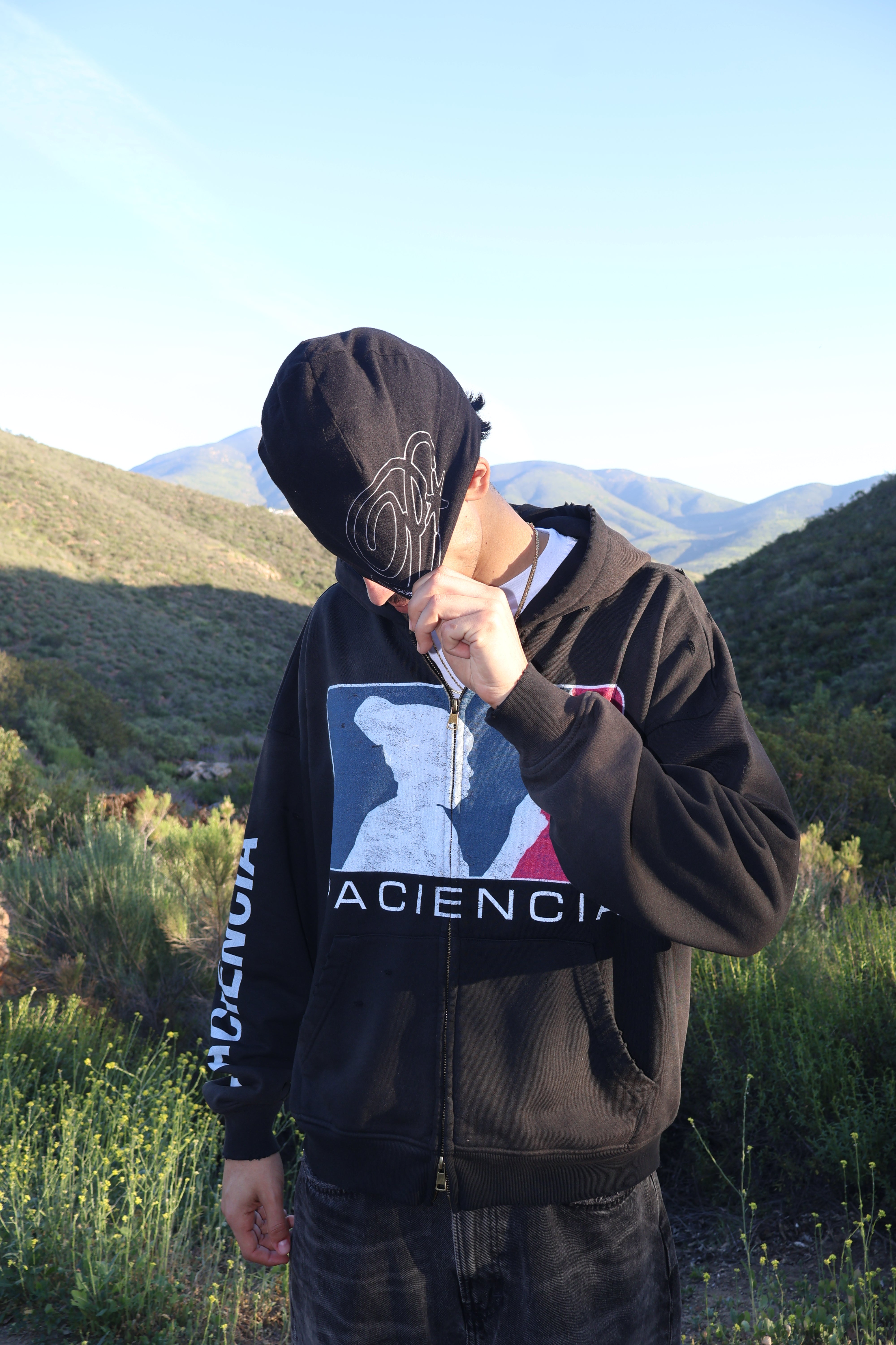 smoke zip up