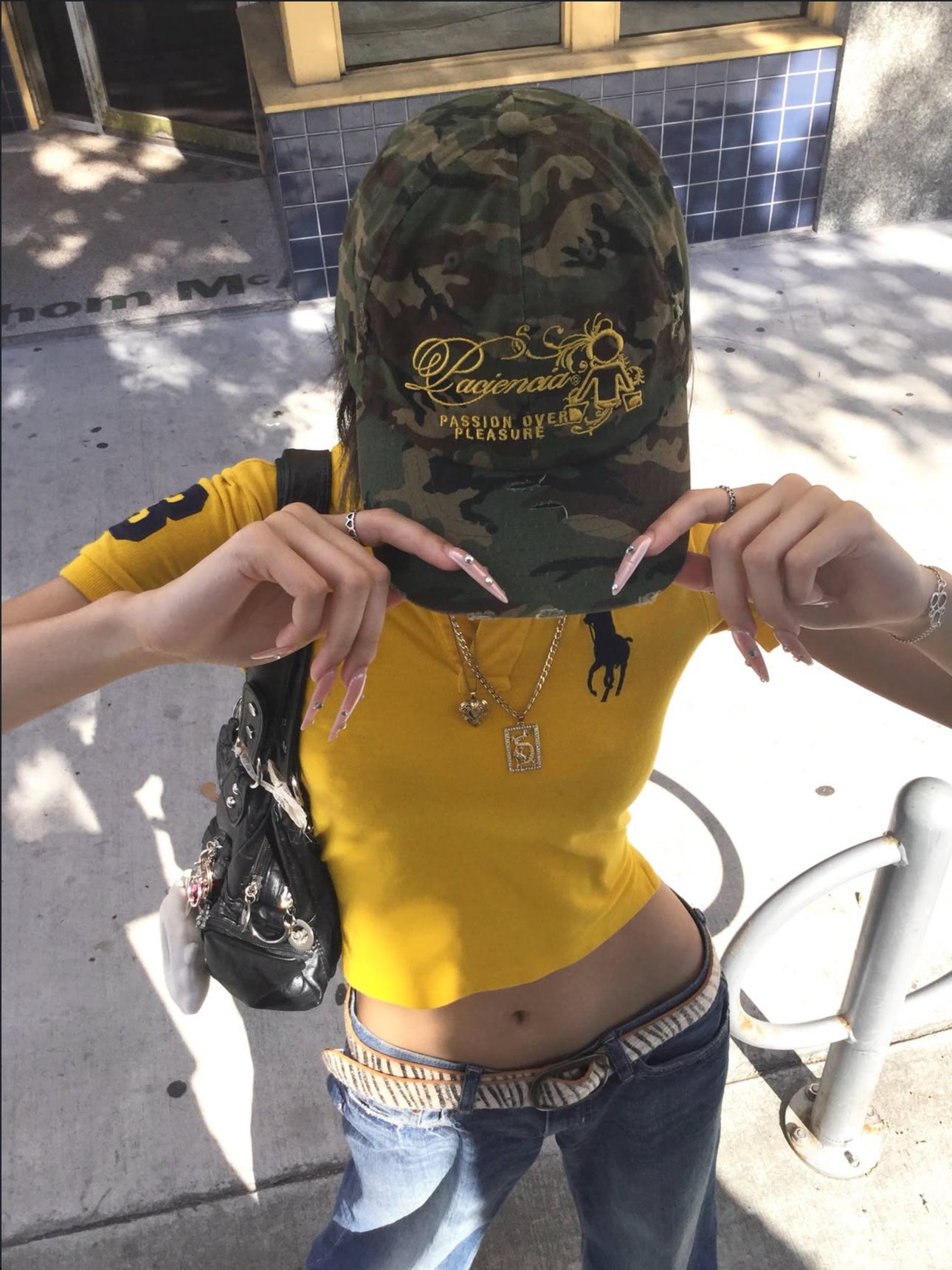 camo hat